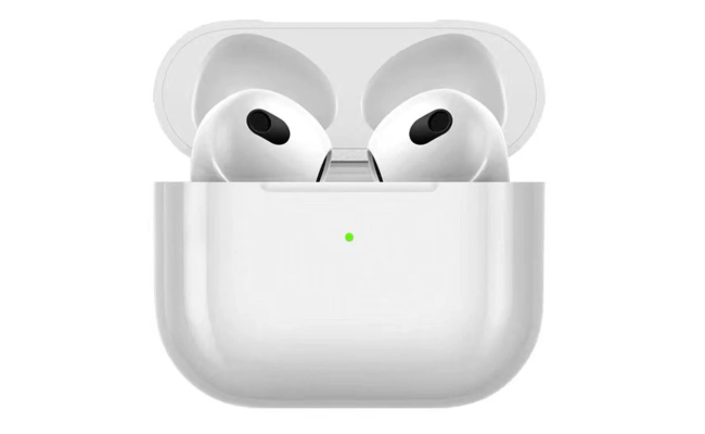 Movenchy Airpods Tesna Buds 4 Bluetooth Earbuds with Active Noise Cancelling - White